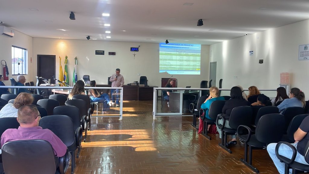 Iporã realiza audiência pública referente ao 1º quadrimestre de 2025